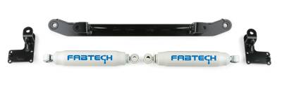 Steering - Steering Dampers - Fabtech - Fabtech Steering Stabilizer Kit FTS21044BK