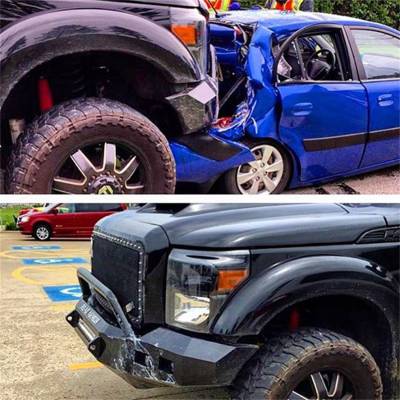 Road Armor - Road Armor Stealth Non-Winch Front Bumper 611R4B-NW - Image 4