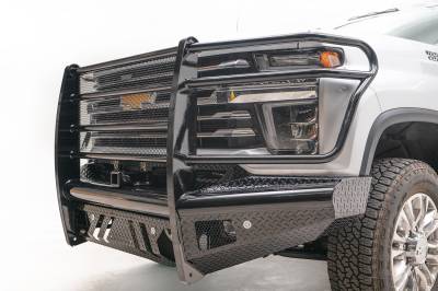 Fab Fours - Fab Fours Black Steel Front Ranch Bumper CH20-S4960-1 - Image 3