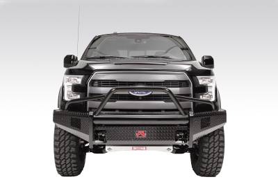 Fab Fours - Fab Fours Black Steel Front Ranch Bumper FF09-K1962-1 - Image 2