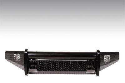 Fab Fours - Fab Fours Black Steel Front Ranch Bumper FF15-K3251-1 - Image 1