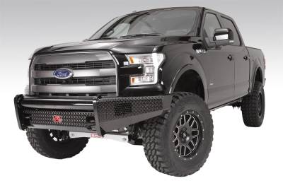 Fab Fours - Fab Fours Black Steel Front Ranch Bumper FF15-K3251-1 - Image 2