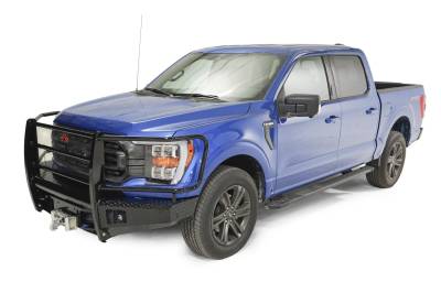 Fab Fours - Fab Fours Black Steel Front Bumper FF21-K5060-1 - Image 2