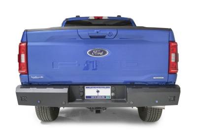 Fab Fours - Fab Fours Red Steel Rear Bumper FF21-RT5150-1 - Image 1