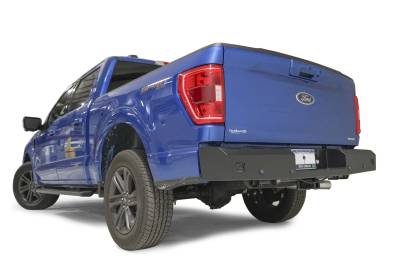 Fab Fours - Fab Fours Red Steel Rear Bumper FF21-RT5150-1 - Image 2