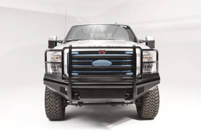 Fab Fours - Fab Fours Black Steel Front Ranch Bumper FS05-S1260-1 - Image 1