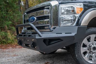 Fab Fours - Fab Fours Red Steel Front Bumper FS11-RS2562-1 - Image 2