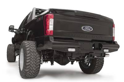 Fab Fours - Fab Fours Black Steel Ranch Rear Bumper FS17-T4150-1 - Image 3