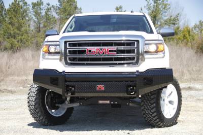 Fab Fours - Fab Fours Black Steel Front Ranch Bumper GM07-K2161-1 - Image 2