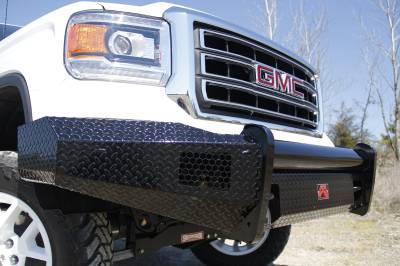 Fab Fours - Fab Fours Black Steel Front Ranch Bumper GM07-K2161-1 - Image 3