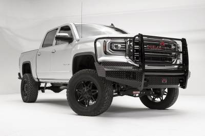 Fab Fours - Fab Fours Black Steel Front Bumper GS16-K3960-1 - Image 3