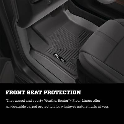 Husky Liners Front & 2nd Seat Floor Liners (Footwell Coverage) 99241