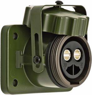 Hella SOCKET 2 POLE OLIVE 1935031