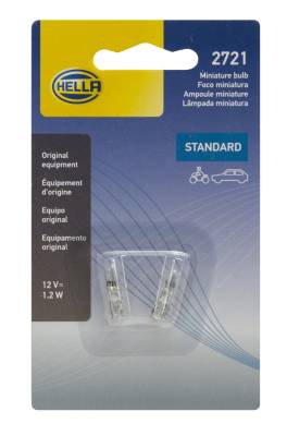 Hella 2721TB Incan Bulb 2721TB