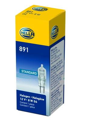 Hella - Hella 891 Halogen Bulb 891 - Image 1