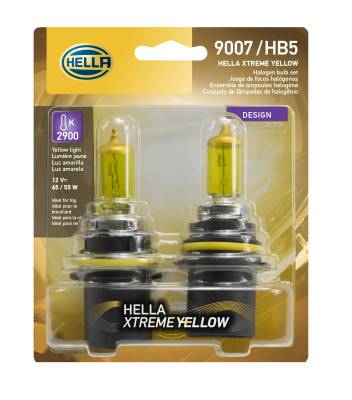 Hella 9007 YL Halogen Bulb 9007 YL