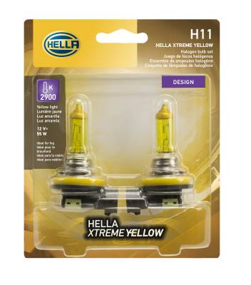 Hella H11 YL Halogen Bulb H11 YL