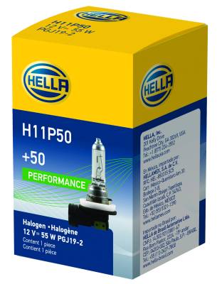 Hella H11P50 Halogen Bulb H11P50