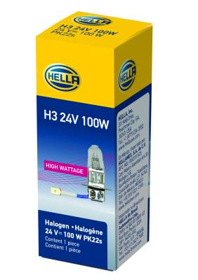 Hella - Hella H3 24V 100W Hal Bulb H3 24V 100W - Image 1