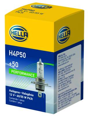 Hella H4P50 Halogen Bulb H4P50