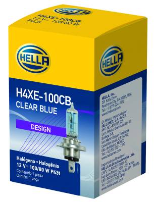 Hella H4XE-100CB Hal Bulb H4XE-100CB