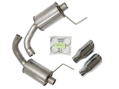 Roush Performance 2015-17 Mustang 5.0L ROUSH V8 Exhaust Kit - Round Tip (304SS) 421834