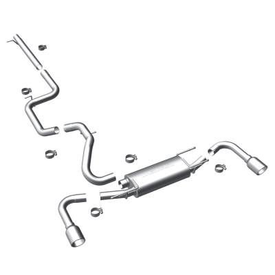 MagnaFlow Street Series Stainless Cat-Back System - 15497
