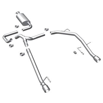 MagnaFlow Street Series Stainless Cat-Back System - 15495