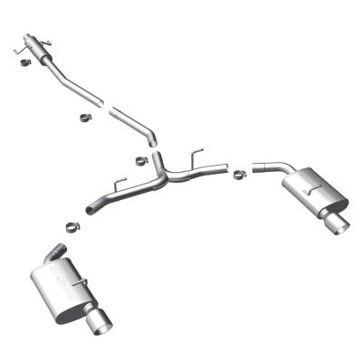 MagnaFlow Street Series Stainless Cat-Back System - 15552