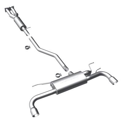 MagnaFlow Street Series Stainless Cat-Back System - 15576