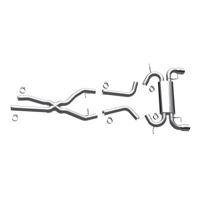 MagnaFlow Touring Series Stainless Cat-Back System - 15587