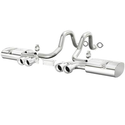 MagnaFlow Street Series Stainless Axle-Back System - 15713