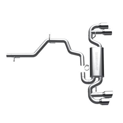 MagnaFlow Touring Series Stainless Cat-Back System - 16491