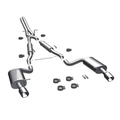 MagnaFlow Touring Series Stainless Cat-Back System - 16493