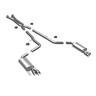 MagnaFlow Street Series Stainless Cat-Back System - 16497