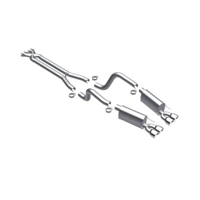 MagnaFlow Street Series Stainless Cat-Back System - 16495