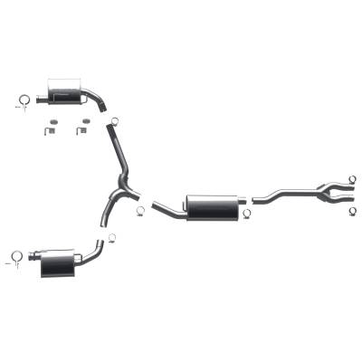 MagnaFlow Street Series Stainless Cat-Back System - 16484