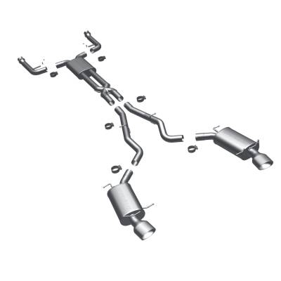 MagnaFlow Touring Series Stainless Cat-Back System - 16560