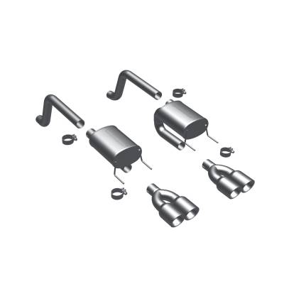 MagnaFlow Street Series Stainless Axle-Back System - 16593