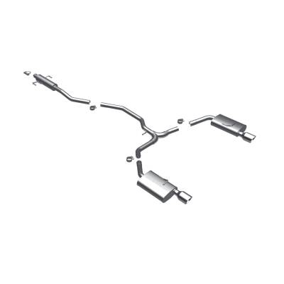 MagnaFlow Street Series Stainless Cat-Back System - 16675