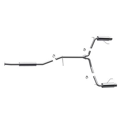 MagnaFlow Street Series Stainless Cat-Back System - 16686