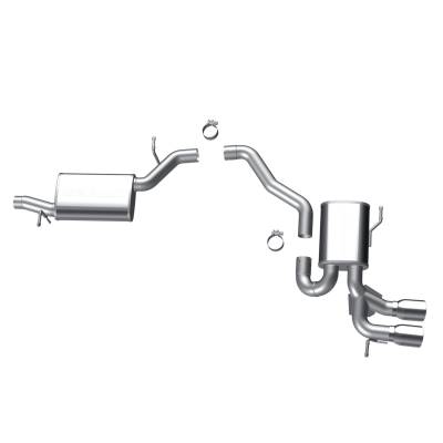 MagnaFlow Touring Series Stainless Cat-Back System - 16717