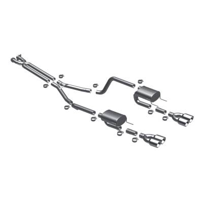 MagnaFlow Street Series Stainless Cat-Back System - 16794