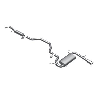 MagnaFlow Street Series Stainless Cat-Back System - 16813