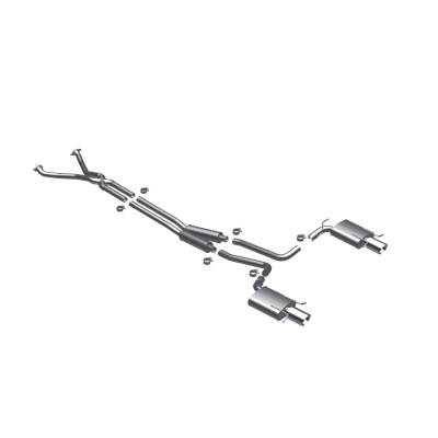 MagnaFlow Street Series Stainless Cat-Back System - 16831