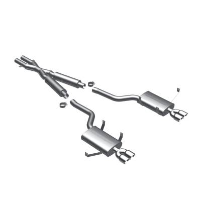 MagnaFlow Touring Series Stainless Cat-Back System - 16858