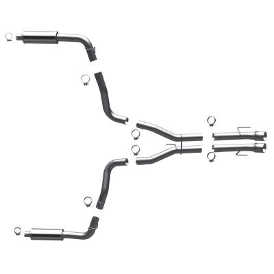 MagnaFlow Street Series Stainless Cat-Back System - 16992