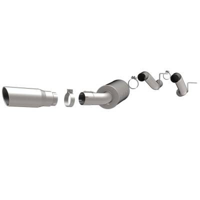 Exhaust - Mufflers & Resonators - MagnaFlow  - MagnaFlow Direct-Fit Muffler Replacement Kit With Muffler - 16999