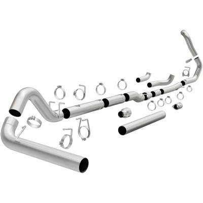 MagnaFlow Aluminized Custom Builder Pipe Kit Diesel 5in. Turbo-Back - 18941