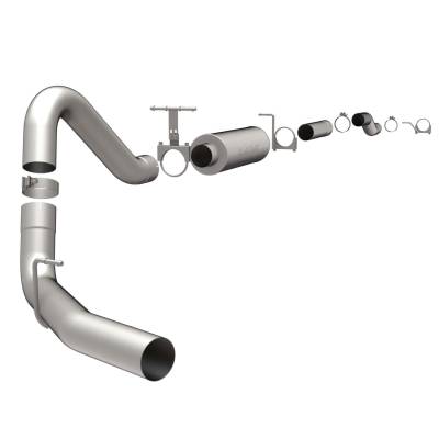 MagnaFlow Aluminized Pro Series Diesel 4in. Cat-Back - 18951